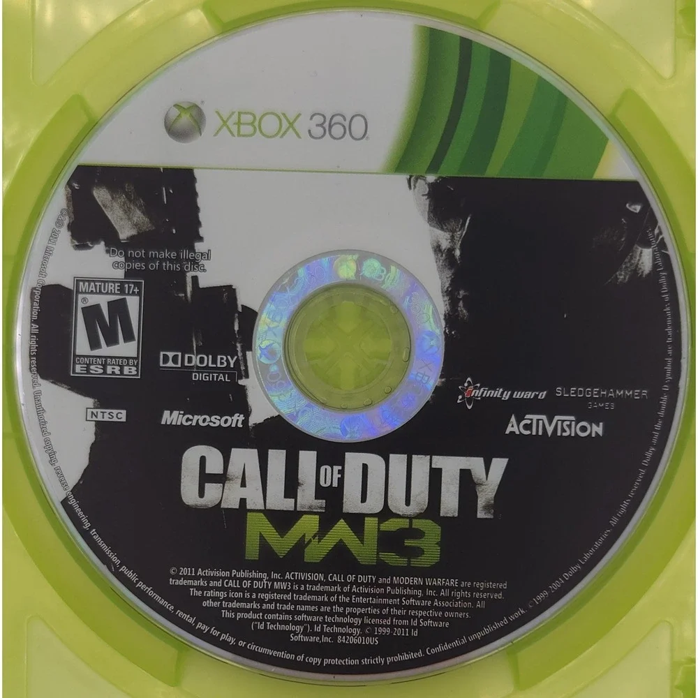 Call of Duty Modern Warfare 3 - Xbox 360 - Authentic - CIB w/ Insert - Tested